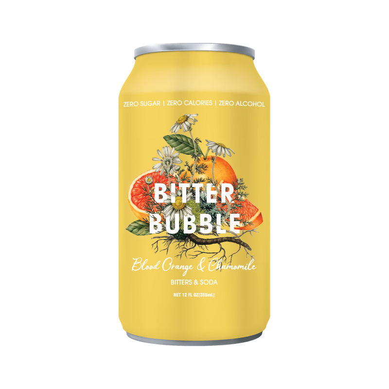 Bitter Bubble Blood Orange & Chamomile can