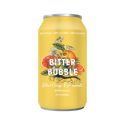 Bitter Bubble Blood Orange & Chamomile can